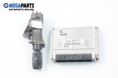 Компютър с контактен ключ за Audi A6 Avant C5 (11.1997 - 01.2005) 2.5 TDI, 150 к.с., № Bosch 0 281 001 833