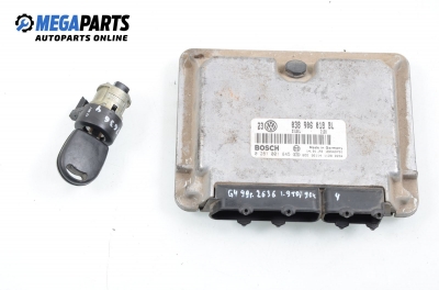 Компютър с контактен ключ за Volkswagen Golf IV Hatchback (08.1997 - 06.2005) 1.9 TDI, 90 к.с., № Bosch 0 281 001 845