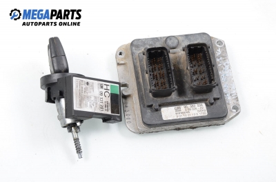 Компютър с контактен ключ и имобилайзер за Opel Zafira A Minivan (04.1999 - 06.2005) 1.8 16V, 116 к.с., № GM 90 582 539