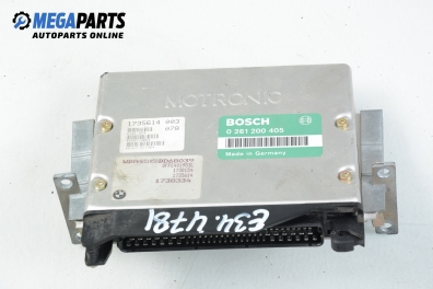 Компютър двигател за BMW 5 Series E34 Sedan (12.1987 - 11.1995) 520 i 24V, 150 к.с., № Bosch 0 261 200 405