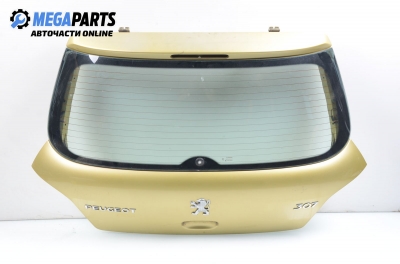 Заден капак за Peugeot 307 Hatchback (08.2000 - 12.2012), 4+1 вр., хечбек, позиция: задна