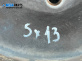 Стоманени джанти за Peugeot 206 Hatchback (08.1998 - 12.2012) 13 цола, ширина 5 (Цената е за 2 бр.)
