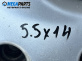 Алуминиеви джанти за Peugeot 206 Hatchback (08.1998 - 12.2012) 14 цола, ширина 5.5 (Цената е за комплекта)