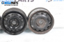 Стоманени джанти за Suzuki Swift III Hatchback (02.2005 - 10.2010) 15 цола, ширина 6 (Цената е за комплекта)