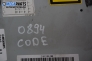 CD плеър за Audi A3 Sportback I (09.2004 - 03.2013), № 8P0 035 186 G , code 0894