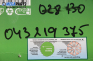 Умна дюза за Renault Megane Scenic (10.1996 - 12.2001) 1.9 dTi (JA0N), 98 к.с., № Bosch 0 432 193 754