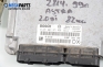 Компютър с контактен ключ и четец за Opel Astra G Hatchback (02.1998 - 12.2009) 2.0 DI, 82 к.с., № Bosch 0 281 001 971